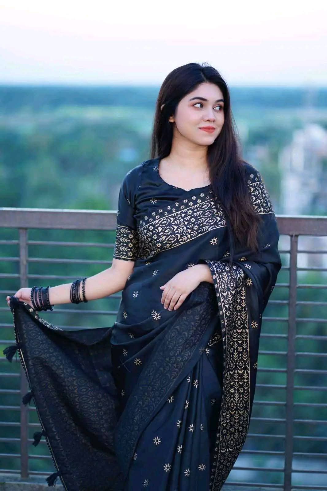 Japani Silk Sharee