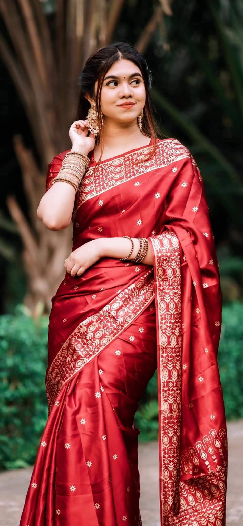 Japani Silk Sharee