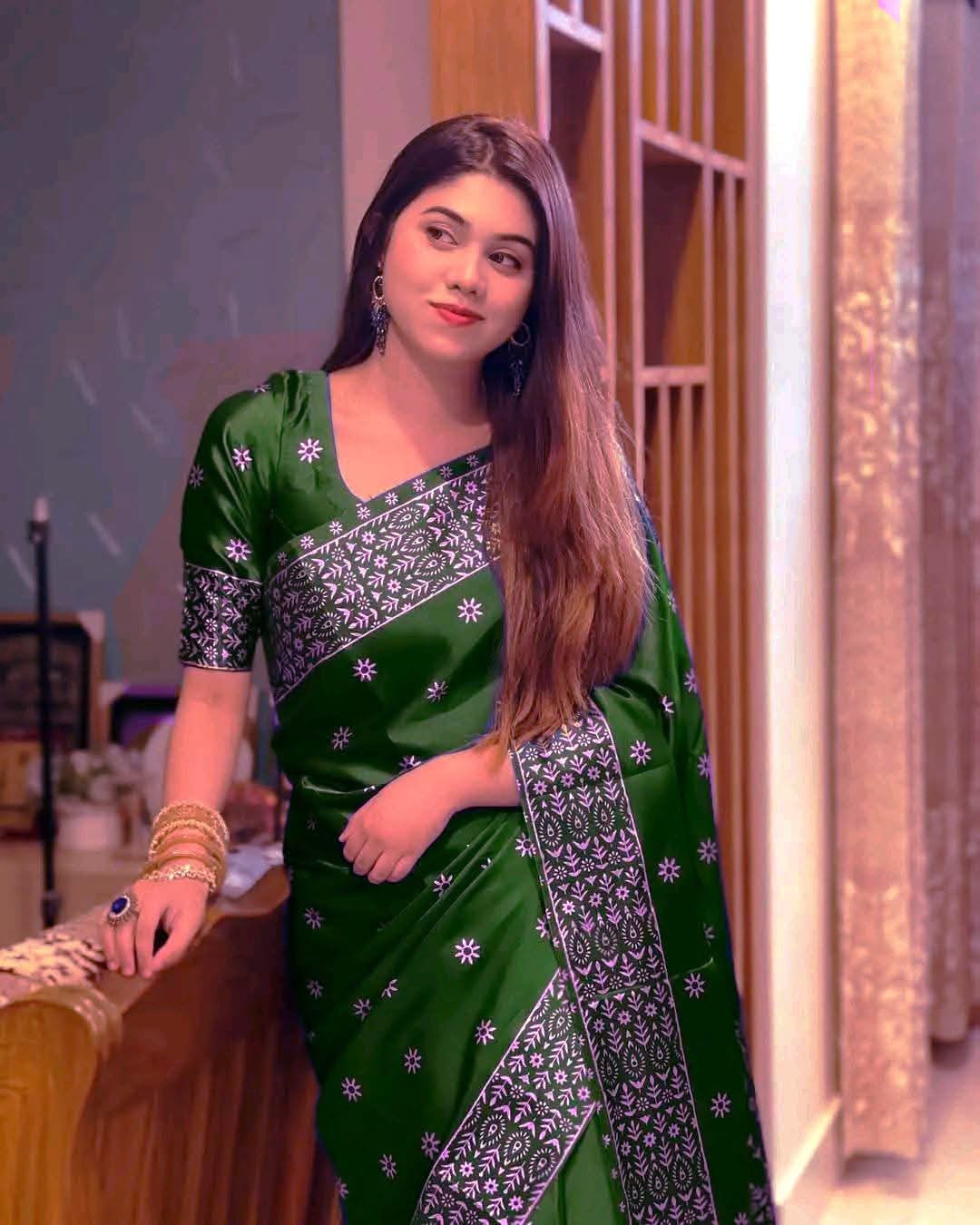 Japani Silk Sharee